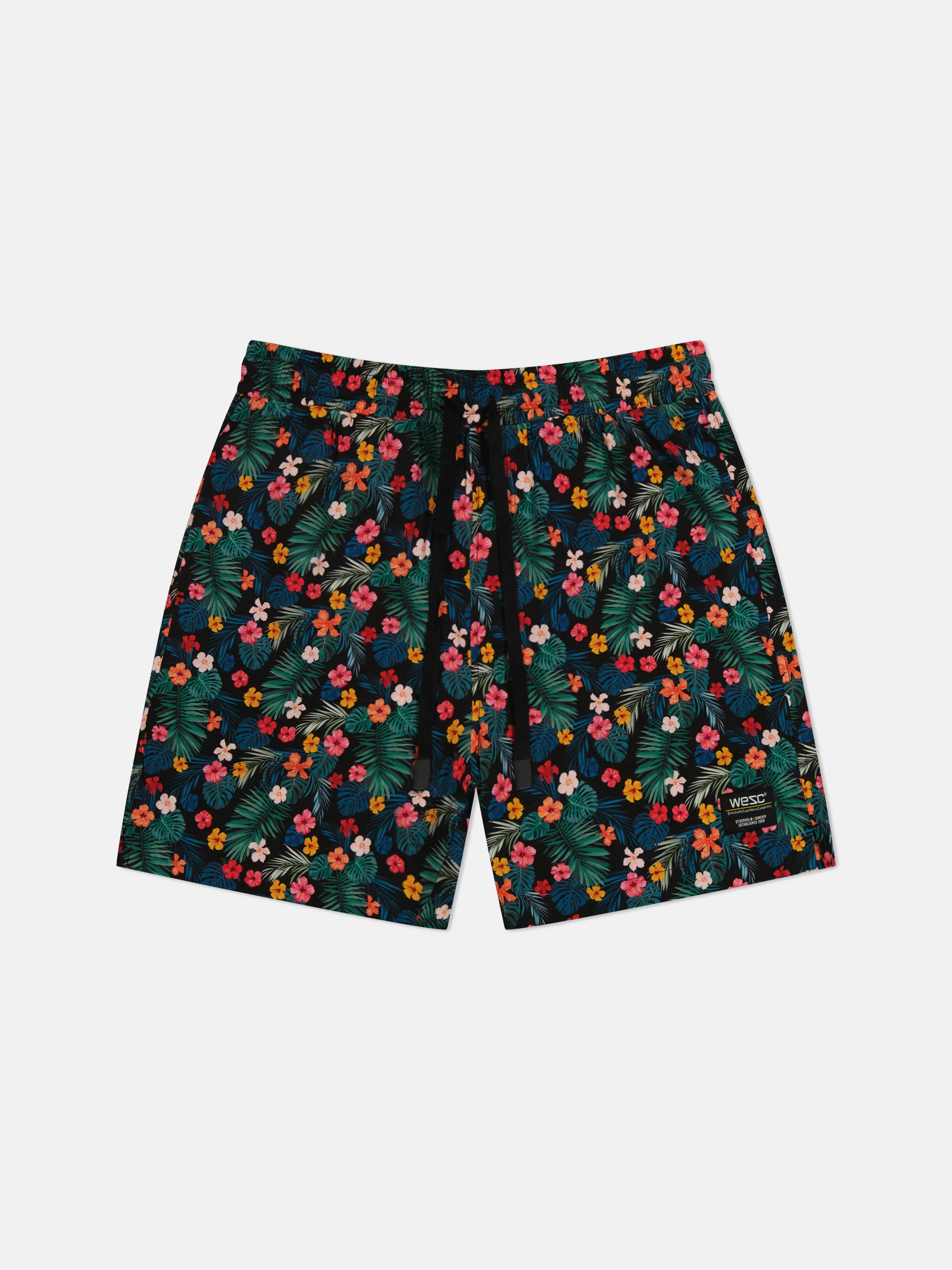 AUSTIN SHORTS MONSTERA FLOWERS AOP