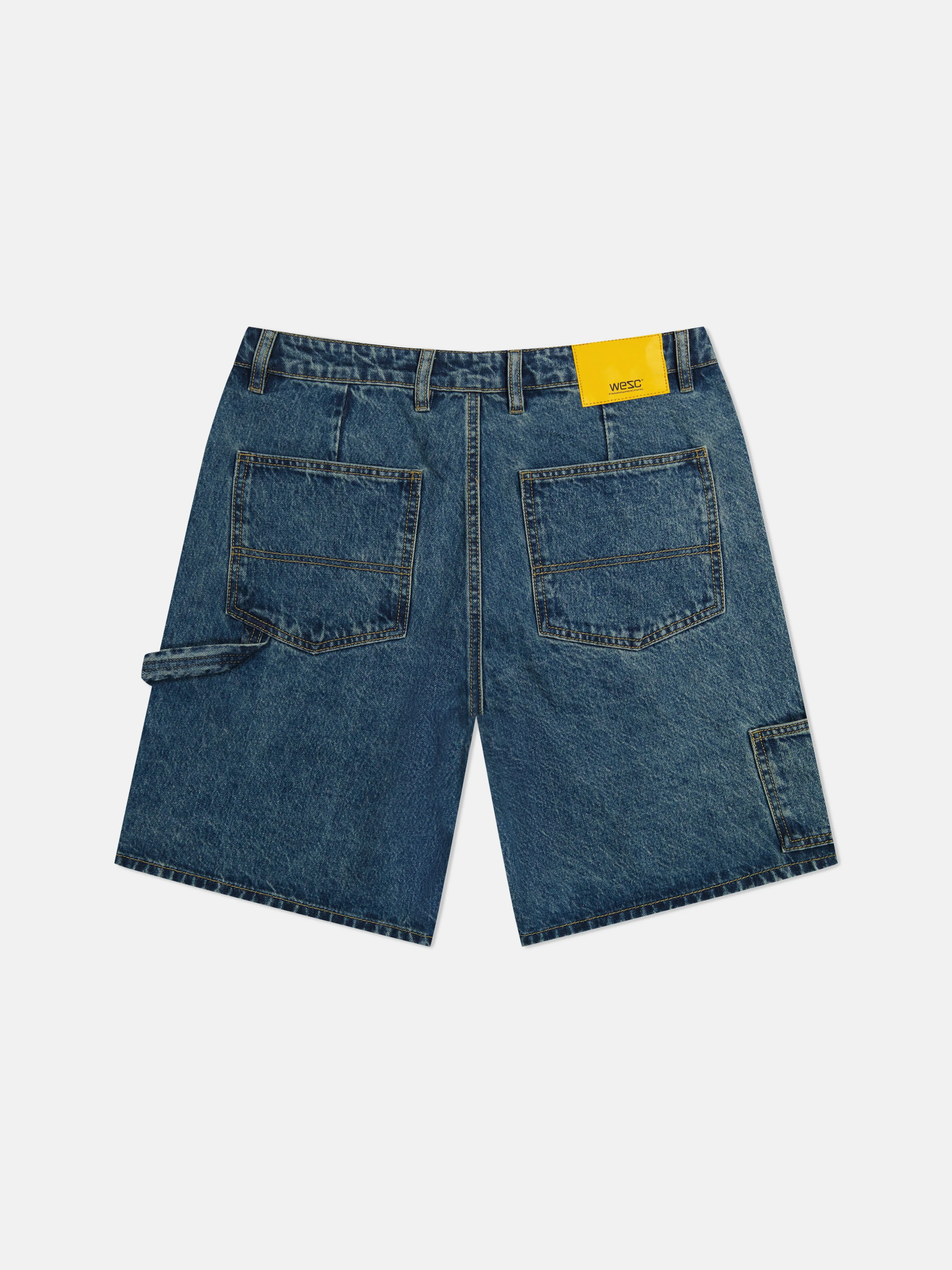 DENIM CARPENTER SHORTS - Image 3