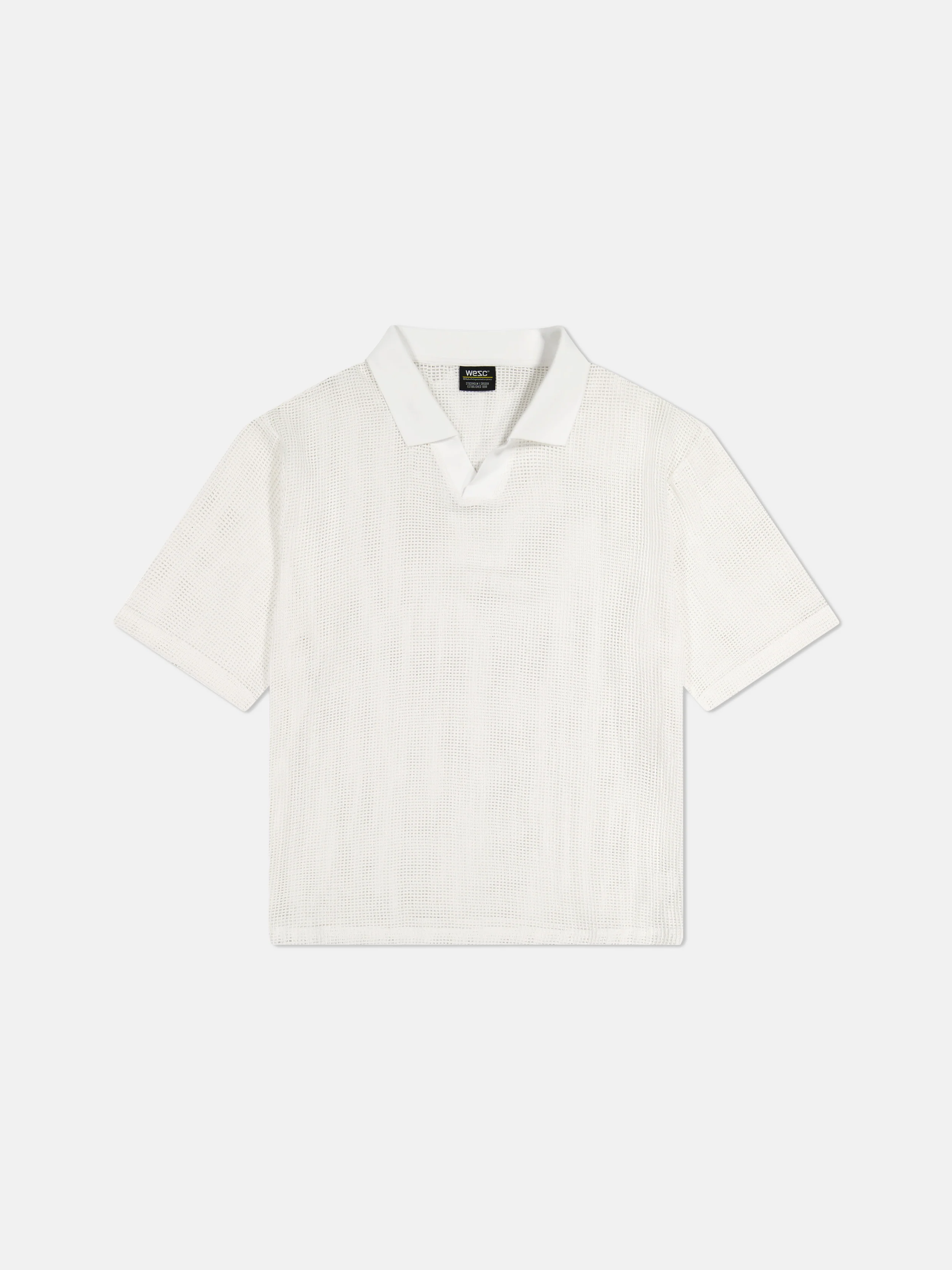 JOHNNY COLLAR PULLOVER MESH - Image 2