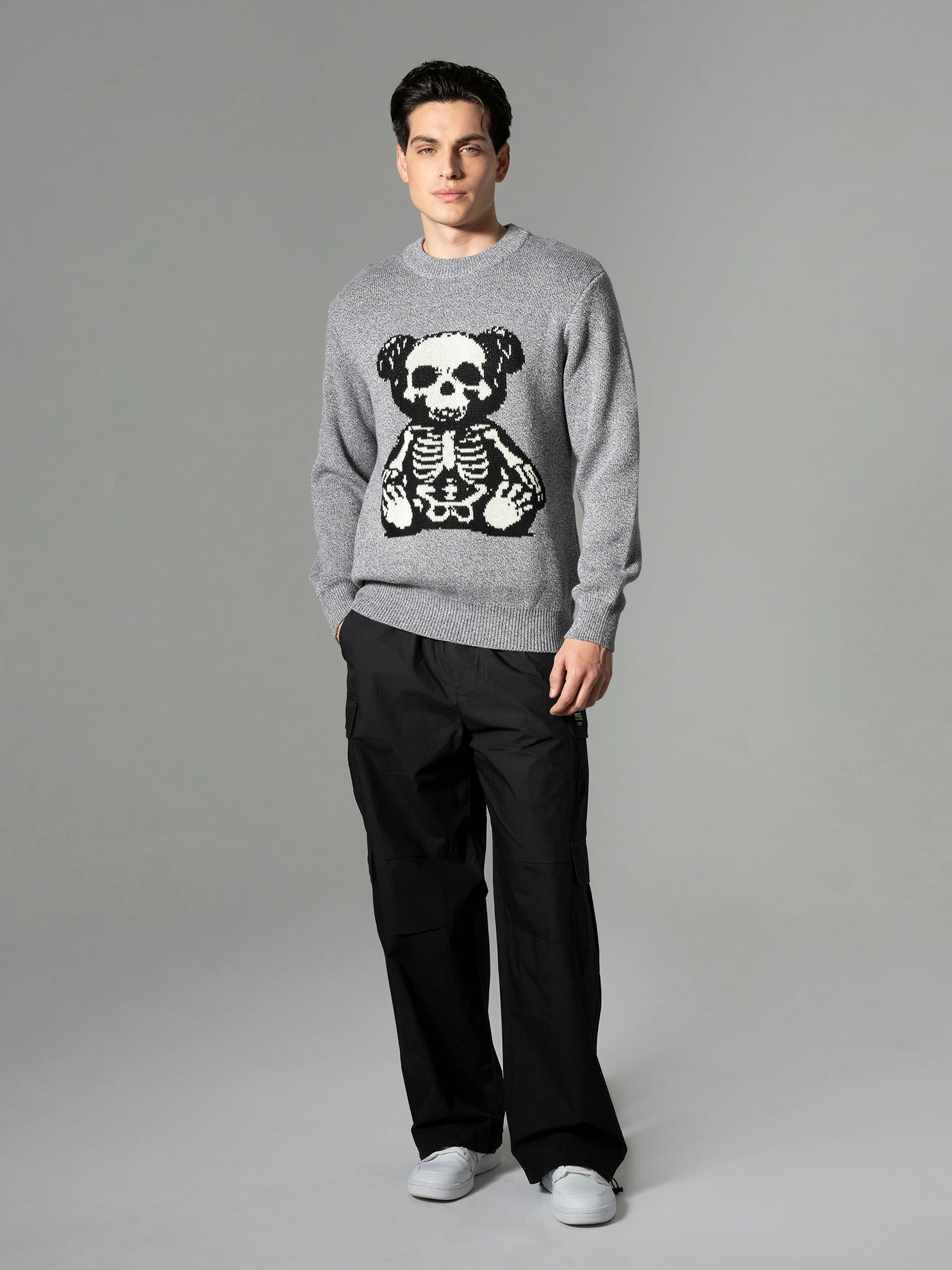 LEON SWEATER SKELETON BEAR - Image 2