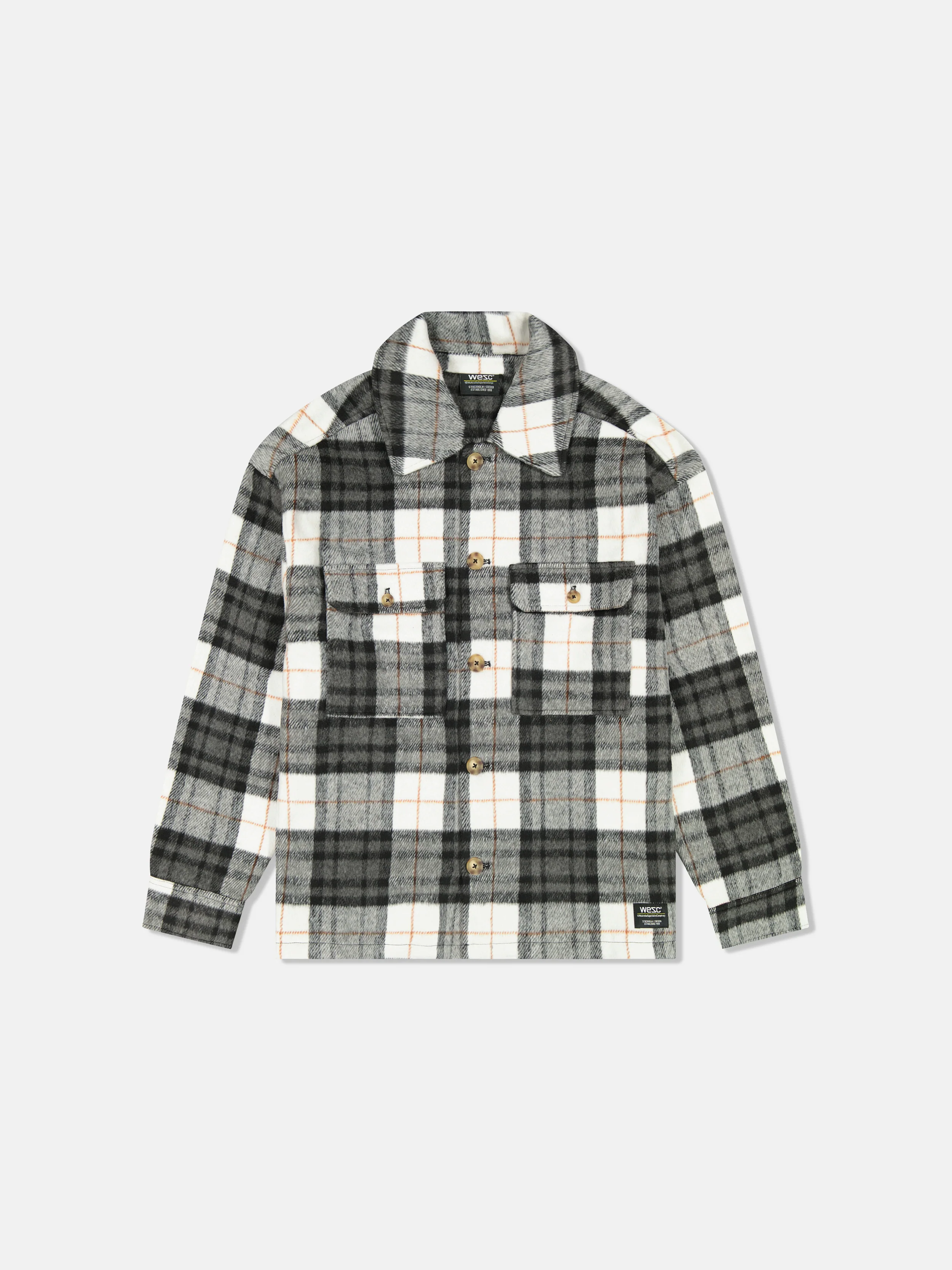 BUTTON FLANNEL JACKET - Image 2